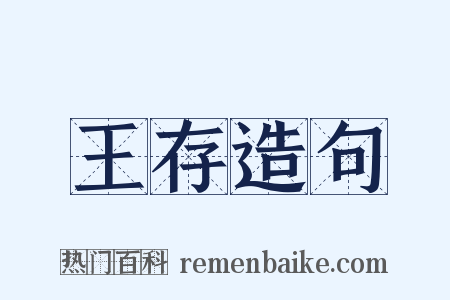 王存造句是什么意思的图片